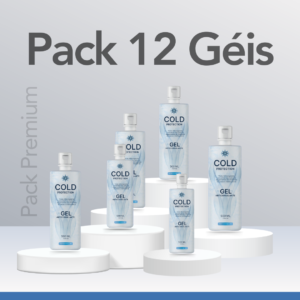 Pack Premium - 12 Géis - (Economize €2,70 por unidade!)